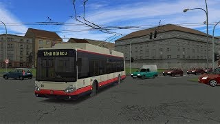 SIMT MHD: Trolejbusová linka 17: Hlavní nádraží - Na Míráku