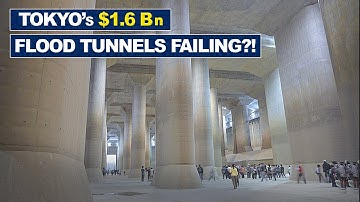 Waarom de enorme overstromingstunnels van Tokio een upgrade nodig hebben