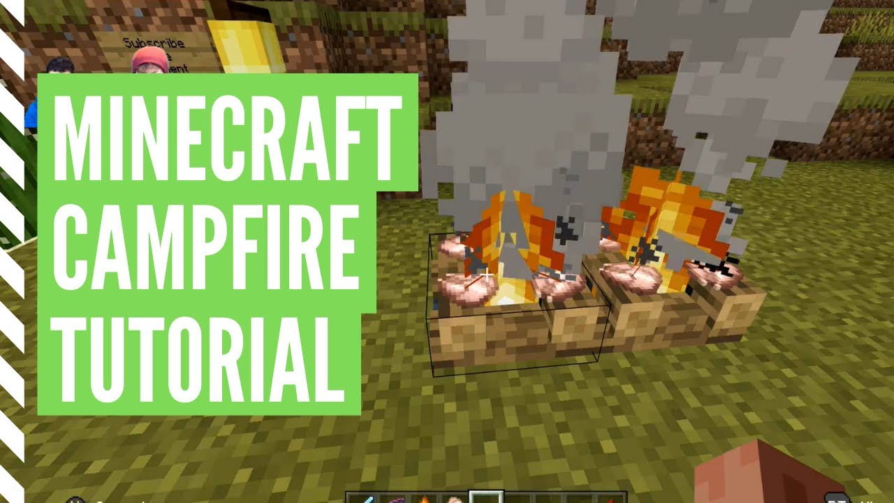 How to Make a Campfire in Minecraft