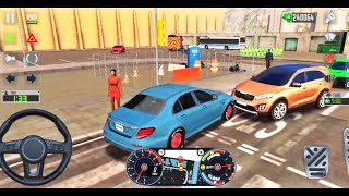 Western ტაქსი Highway 추락 레드 시티 전기 택시 LA 자동차 운전 게임에서 재미있는 택시 변경 택시 Sim android screenshot 5