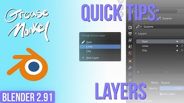 How Layers Work |Grease Pencil