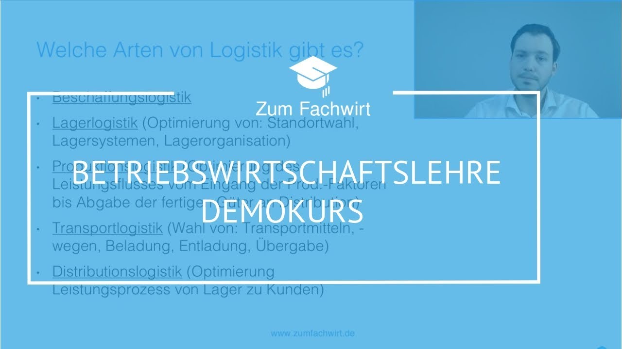 New Update Betriebswirtschaftslehre Teil 1 IHK Fachwirt Demokurs BWL