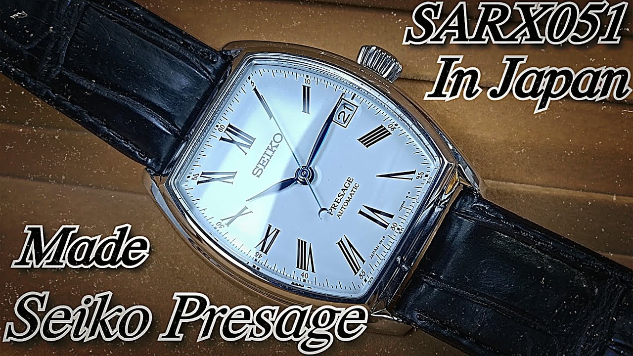 SEIKO PRESAGE【SARX051】セイコー プレザージュ - YouTube