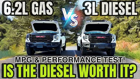 2026 GMC Sierra AT4X: 6.2L Gas VS 3L Diesel MPG And 0-60 Test! Is It Time To Kill The Diesel?