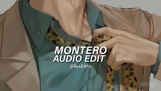 MONTERO (Call Me By Your Name) - Lil Nas X [Edit Audio]