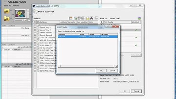 Importing a Media Profile