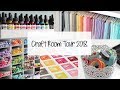 Craft Room Tour 2018 | The Card Grotto