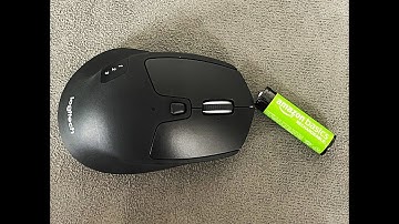 How to change the battery - Logitech M720 Triathlon Wireless Mouse