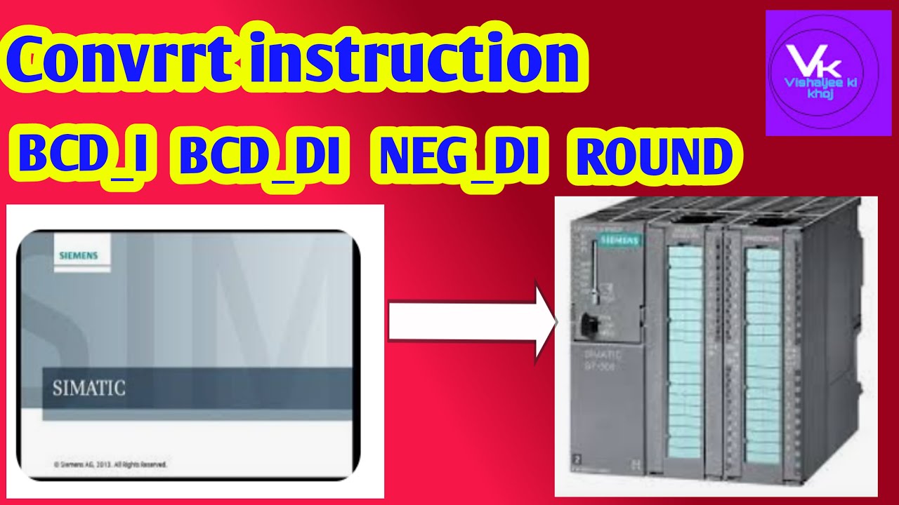Part# 21 Conversion Instructions in Simatic Manager 5.6 | data convert ...