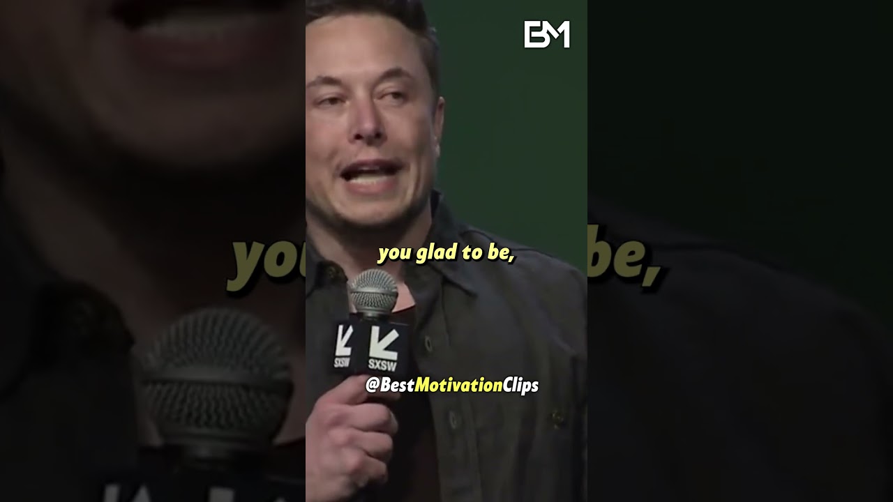 Elon Musk's Speech Leaves The Audience SPEECHLESS!!!