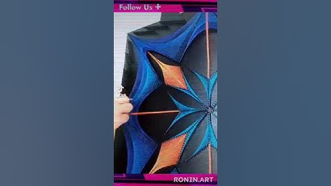 How to make art from String? Artwork by Iram Lima