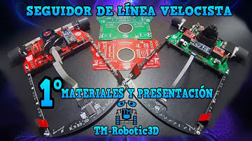 CÓMO HACER UN ROBOT SEGUIDOR DE LÍNEA VELOCISTA PROFESIONAL "1ra PARTE" (MATERIALES Y PRESENTACIÓN)