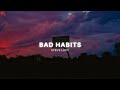 Steve Lacy - Bad Habit (Lyrics) Drill Remix