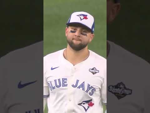 Bo Bichette had never played second base in MLB before tonight 🤯