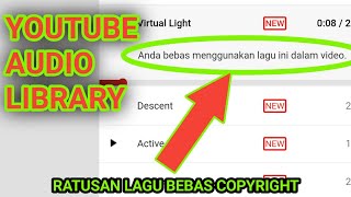 CARA DOWNLOAD YOUTUBE AUDIO LIBRARY di HP Android