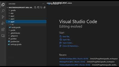 Creating Multi Module Gradle Project  | CLI | WSL Ubuntu | Gradle 7.3.3