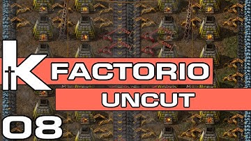 Factorio Uncut Ep 8 | The Steel Episode | Let
