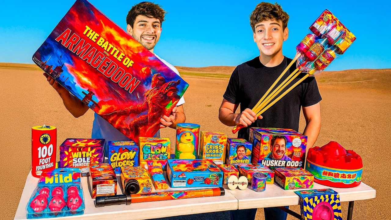 🔥Битва самых опасных фейерверков🔥