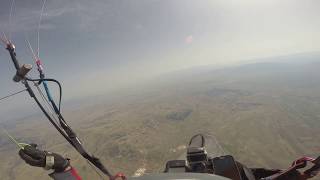 Zeno: accelerated asymmetric collapse during task flight
