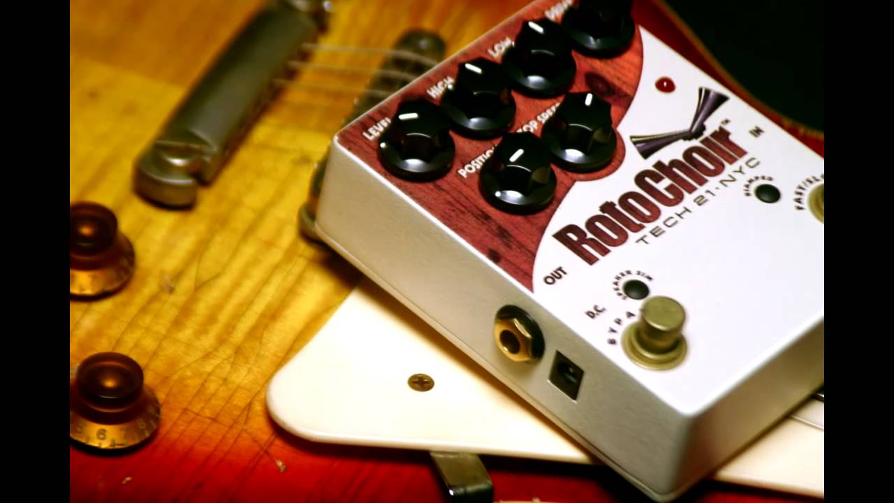 Tech 21 Roto Choir Guitar Pedal - YouTube