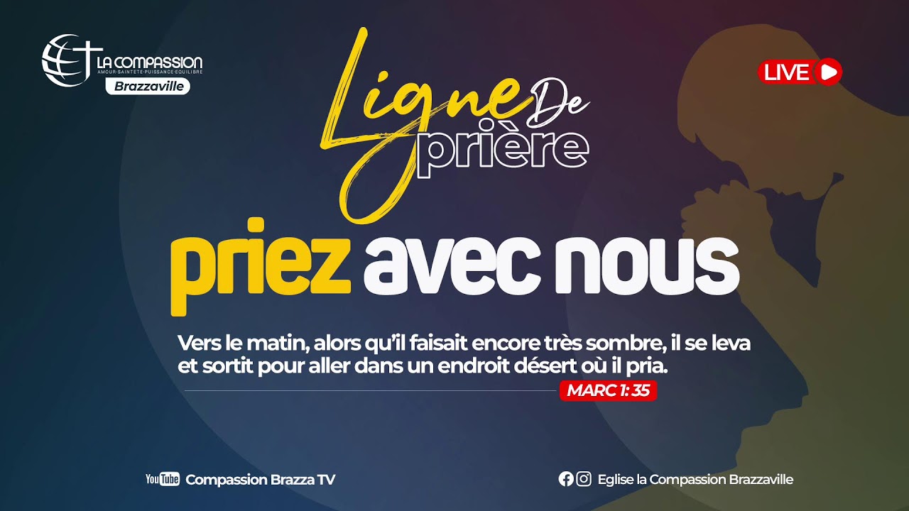 LIGNE DE PRIÈRE – MATINALE DU SAMEDI 7 MARS 2026