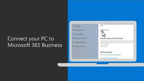 How to Connect your PC to Microsoft 365 Business Premium