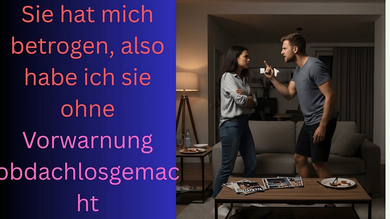 Meine Verlobte betrog mich – jetzt ist sie obdachlos! 💥😱