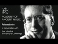 Capture de la vidéo Robert Levin - In Conversation With Prof John Rink