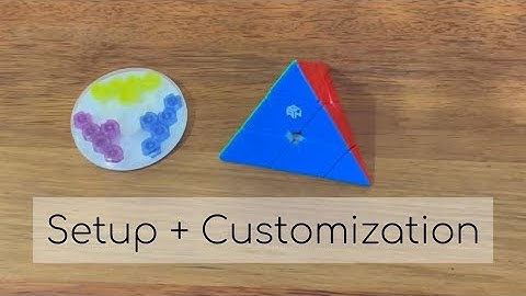 How to Setup + Customize Your Gan Pyraminx