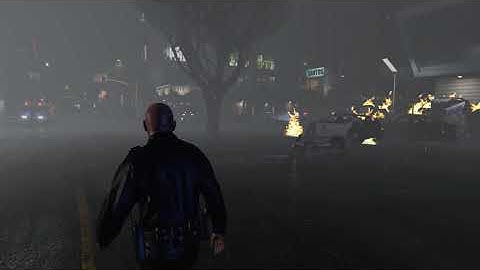 Mission Row Police Department After Bomb Blast | GTA V | Argonath RPG