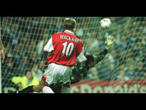 Dennis Bergkamp Virtuoso with the greatest hattrick vs Leicester City 1997/1998