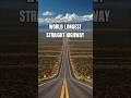 WORLD LONGEST STRAIGHT HIGHWAY #facts #didyouknow #real #story #panamericanhighway #redditstories
