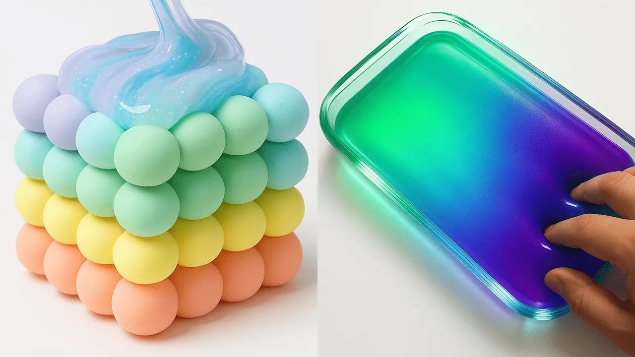 1 Hour of Oddly Satisfying Slime ASMR