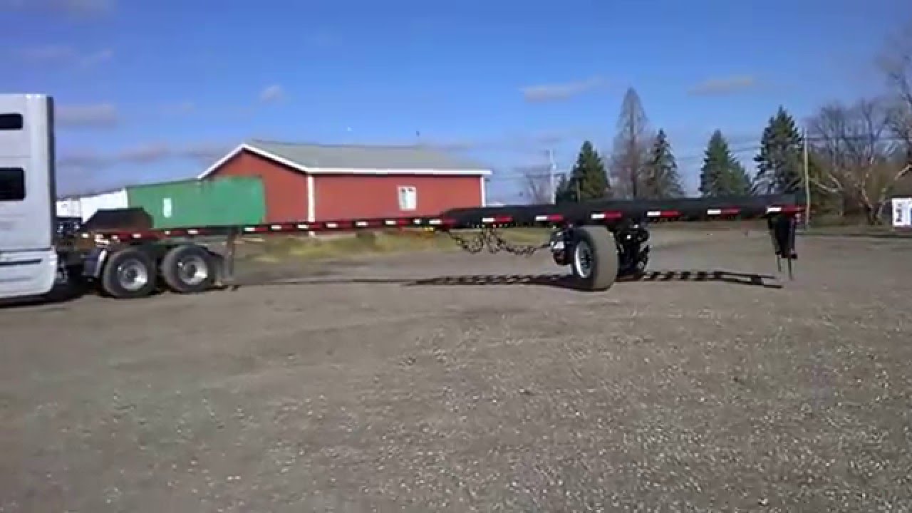 Autonomous Semi-Trailer Force-Steered Primary Axle