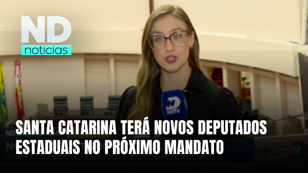 Novos deputados estaduais de SC: veja quem chega para o primeiro mandato