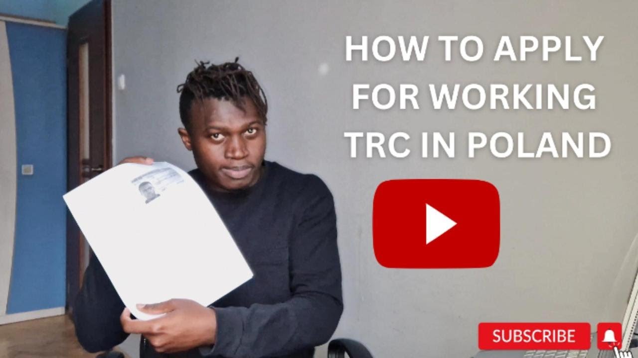 How To Apply For A Working TRC In Poland (Step by Step) - YouTube