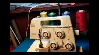 15. How to properly thread a Bernette 334 surger/or any other surger
