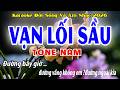 Vạn Lối Sầu Karaoke - Nhạc Sống Tone Nam 2026 🎶
