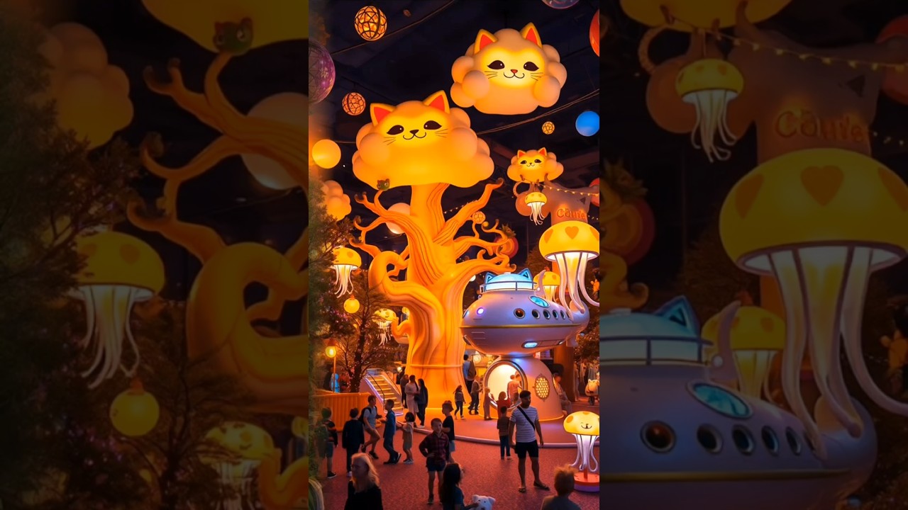 Epic Cat Playground Adventure! 😎😱💯 