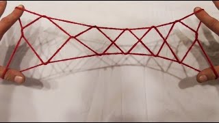 More Diamonds! 5 Diamond Jacob's Ladder String Figure/String Trick