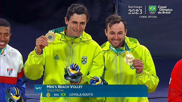 🥇🥇🥇O EMOCIONANTE OURO DE GEORGE & ANDRÉ - VÔLEI DE PRAIA MASC. NOS JOGOS PAN-AMERICANOS 2023 JOGÃO🥇🥇