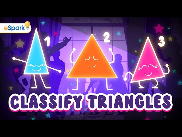 Triangle Song | The Triangle Tango | Geometry | 4th Grade Math | eSpark Music class=