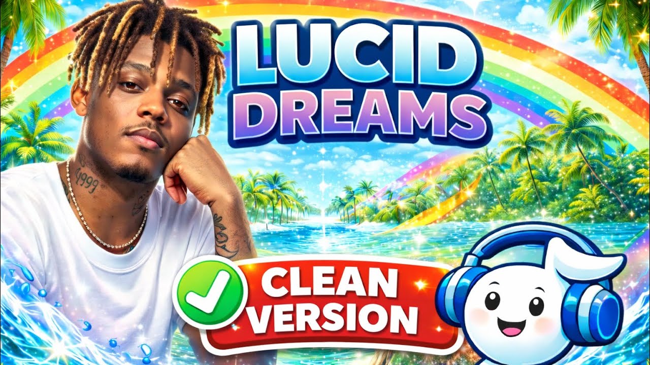 Lucid Dreams But It’s 100% Clean! Kid Friendly Version (Lyrics)