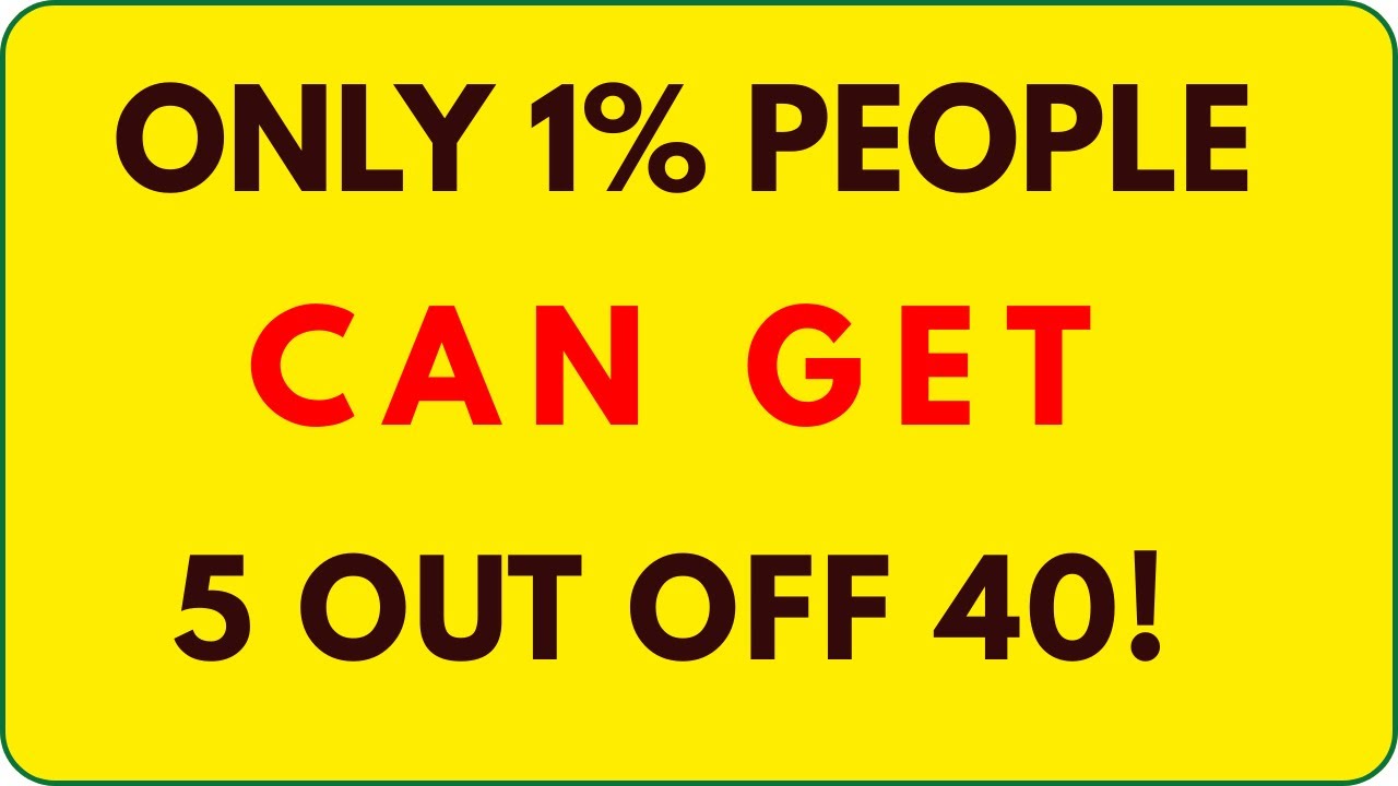 Only 1% People Can Get 5 Out of 40 😱 | Extreme Knowledge Quiz | QuizX