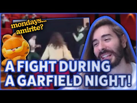 A Fight During Garfield's Movie Night?! | MoistCr1tikal