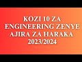 MATOKEO YA KIDATO CHA SITA 2023- kozi 10 zenye ajira tanzania engineering courses 2023/24