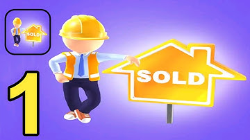 House Flip Master - Gameplay Walkthrough Part 1 Day 1,2 ( Android,iOS )