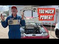 Ridiculous supercharged j swapped civic eg hits the drag strip