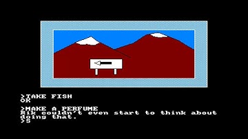 AMSTRAD CPC Yarkon Blue! I 1 TEXT GRAPHICS ADVENTURE UK 19xx