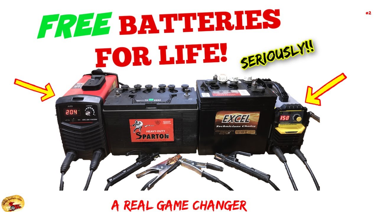 How To MAKE OLD BATTERIES NEW Again 12v 6v Deep Cycle Car Truck Golf Cart Semi